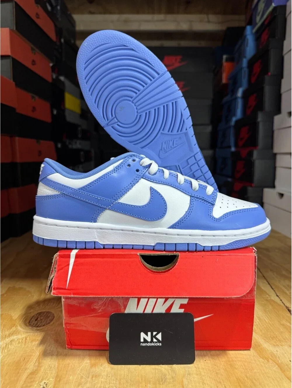 Nike Dunk Low 'Polar Blue' DV0833-400 BRAND NEW MENS SIZE 9